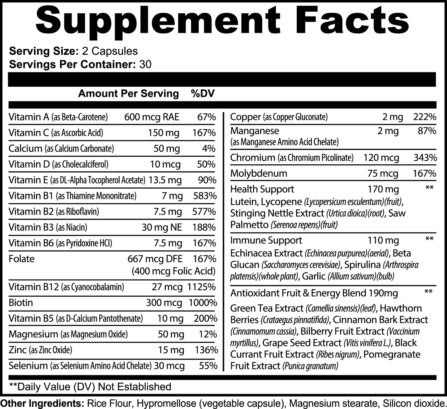 Ultimate Multivitamin